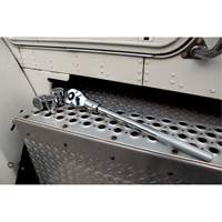 24-Tooth Quick Release Teardrop Ratchet, 3/4" Drive, Plain Handle Cam Industrial