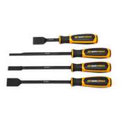 4-Piece Dual Material Wide Scraper Set Cam Industrial