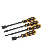 4-Piece Dual Material Wide Scraper Set Cam Industrial