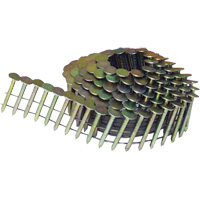 15° Smooth Shank Coil Roofing Nails Cam Industrial