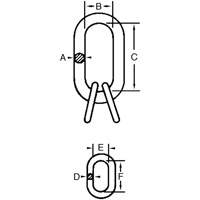 Cam-Alloy&reg; Master Link Cam Industrial