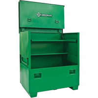 Jobsite Chest, 48" W x 30" D x Green Cam Industrial