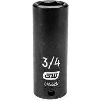 Douille SAE, Chocs, 3/4", Prise 1/2", 6 pans, Profond Cam Industrial