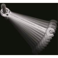 Jeu de cl&eacute;s &agrave; cliquet &agrave; 12 pans et 72 dents, Combinaison, 5 morceaux, M&eacute;trique Cam Industrial