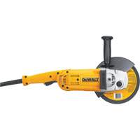 Large Angle Grinder, 7"/9", 120 V, 15 A, 6000 RPM Cam Industrial