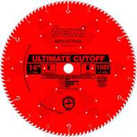 Lames de scie industrielle TCS - finition et coupe en travers, 14", 108 dents, Pour Bois Cam Industrial