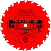 Lames de scie industrielle TCS - refente/coupe en travers &agrave; voie &eacute;troite, 9", 22 dents, Pour Bois Cam Industrial