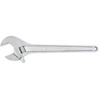 Adjustable Tapered Handle Wrench - Carded, 18" L, 2-1/16"/53 mm Max Width, Chrome/Polished Cam Industrial