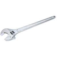 Adjustable Tapered Handle Wrench - Carded, 24" L, 2-7/16"/62 mm Max Width, Chrome/Polished Cam Industrial