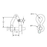 Campbell&reg; Short Body Twisted Clevis Cam Industrial