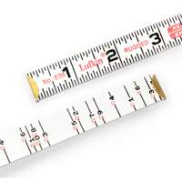 R&egrave;gle de maçon Red End, 6' lo, Bois, Graduations de 1/16" Cam Industrial