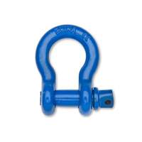 Farm Clevis Anchor Shackle, 1/4", Screw Pin, Coated Cam Industrial