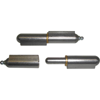Baer Hardware™ Weld-On Hinge, 0.4375" Dia. x 2.75" L, Mild Steel w/Fixed Brass Pin MMT772 | Cam Industrial
