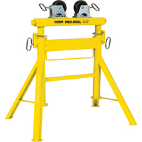 Pro Roll™ Pipe Stand, 2000 lbs. Load Capacity, 36" Pipe Capacity TTT500 | Cam Industrial