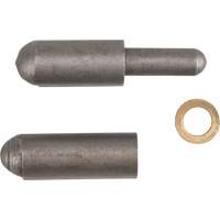Weld-On Hinge, 0.315" Dia. x 1.575" L, Mild Steel w/Fixed Steel Pin TTV433 | Cam Industrial