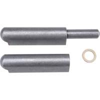 Weld-On Hinge, 1.102" Dia. x 10.236" L, Mild Steel w/Fixed Steel Pin TTV445 | Cam Industrial