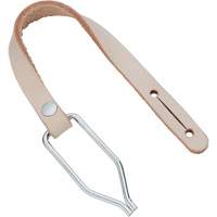 Handline with Thong Clip, Leather, Beige Cam Industrial