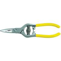 Rapid Cutting Snip, 6-3/5", Nickel-Chrome Plated Cam Industrial