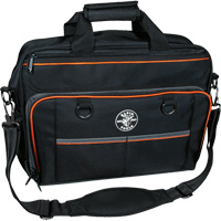 Tradesman Pro Tech Bag with Laptop Pocket, Polyester, 22 Pockets, Black/Orange Cam Industrial
