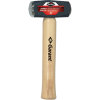 Club Hammer, 3 lbs., 10" L, Wood Handle Cam Industrial