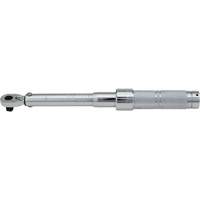 Ratcheting Head Micrometer Torque Wrench, Click, 1/2" Square Drive, 50 - 250 lbf. Ft Cam Industrial