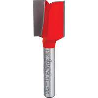 Router Bit - Double Flute Straight Bit, 5/8" Dia., 7/8" H, 2-1/8" L, 1/4" Shank Cam Industrial