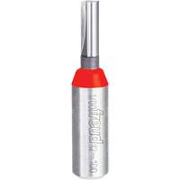 Router Bit - Double Flute Straight Bit, 1/4" Dia., 1" H, 2-3/8" L, 1/2" Shank Cam Industrial