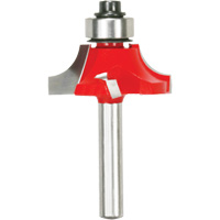 Router Bit - Beading Bit, 1-1/8" Dia., 1/4" Shank Cam Industrial