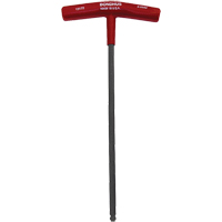 Individual Hex Keys - Metric, Hex End, 2.5 mm x 6.8" L, T Handle Cam Industrial