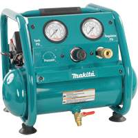 Compact Air Compressor, Electric, 1 Gal. (1.2 US Gal), 125 PSI, 120/1 V TYB851 | Cam Industrial