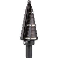 #8 Step Drill Bit, 1/2" - 1" , 1/16" Increments, High Speed Steel Cam Industrial