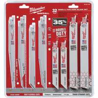 Jeu de lames de d&eacute;molition et &agrave; trait de scie &eacute;troit Sawzall Cam Industrial