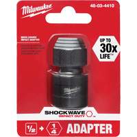 Adaptateur de douille carr&eacute;e &agrave; hexagonale pour tournevis &agrave; percussion Shockwave, Chocs, Prise 1/4", Douille 1/2", 1,875" lo Cam Industrial