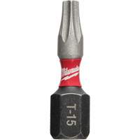 Shockwave Impact Insert Bit, Torx, T-15, 1/4" Drive Cam Industrial