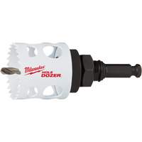 Scie-cloche Hole Dozer avec arbre, 2", Profondeur de la coupe 1-5/8", Bim&eacute;tal Cam Industrial