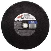 High Speed Cut-Off Wheel, 12" x 1/8", 1" Arbor, Type 1, Aluminum Oxide, 4365 RPM Cam Industrial