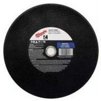 General Purpose Cut-Off Wheels, 14" x 3/32", 1" Arbor, Type 1, Aluminum Oxide, 4365 RPM Cam Industrial