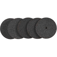 Reinforced Cut-Off Wheels, 1-1/2" x 0.045", None Arbor, Type 1, Aluminum Oxide, 40000 RPM Cam Industrial