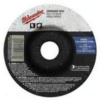 Grinding Wheel, 4-1/2" x 1/4", 7/8" Arbor, Zirconium, Type 27 Cam Industrial