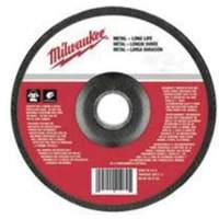 Grinding Wheel, 6" x 1/4", 5/8"-11 Arbor, Aluminum Oxide, Type 27 Cam Industrial