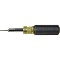 Multi-Bit Tap Tool Driver, 7-3/4" L, Cushion Grip Handle Cam Industrial