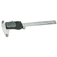 Digital Fractional Caliper, 0.005" (0.01 mm) Resolution, 0" - 6" ( 0 mm - 150 mm) Range Cam Industrial