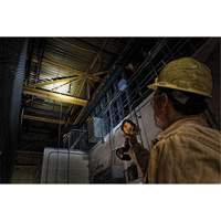 Max Cordless Jobsite Spotlight, LED, 1000 Lumens, Rechargeable Batteries Cam Industrial