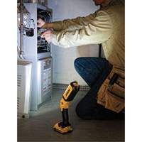 Max Cordless Hand-Held Area Light, LED, 500 Lumens, 3 Hrs. Run Time, Rechargeable Batteries, Not Included Cam Industrial