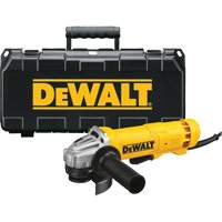 Small Angle Grinder Kit, 4-1/2", 120 V, 11 A, 11000 RPM Cam Industrial