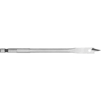 Spade Drill Bit, 5/8" Diameter, 5/8" Shank, 6" Length Cam Industrial