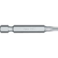 Embout de tournevis, Torx, Embout T-25, Prise 1/4", Longueur 4-4/5" Cam Industrial