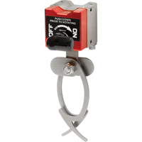 On/Off Magnetic Hanging Hooks, 5-3/4" Length, 1-3/4" Diameter, 35 lbs. Capacity Cam Industrial