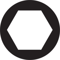 Sixpac Plus Multi-Bit Screwdriver -Replacement Bit, Hex, 7/32", 1/4" Drive Cam Industrial