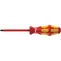 Tournevis carr&eacute; isol&eacute; 160 iS VDE, Tige de #2, Ronde, 12" lo, Prise en Plastique Cam Industrial